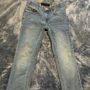 Levi’s Boy’s Size 8 REG Jeans 510 Adjustable Waist Stretch Denim Skinny